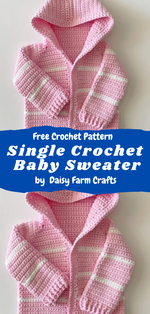 single crochet cardigan