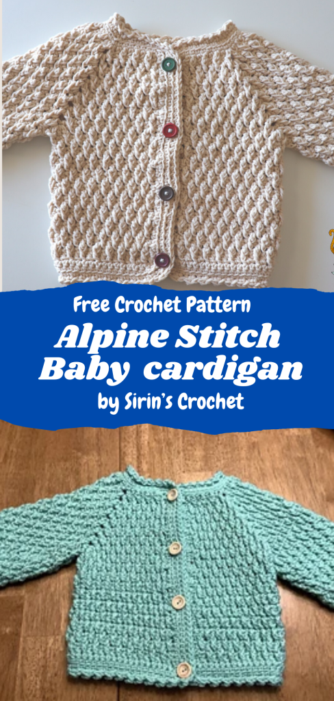 Alpine baby crochet