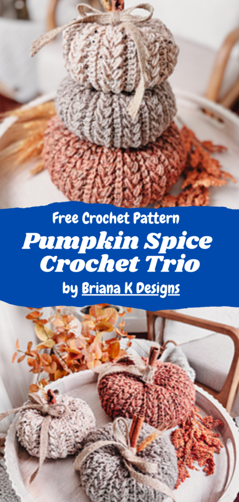 pumpkin spice crochet