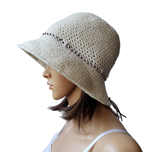 crochet sun hat